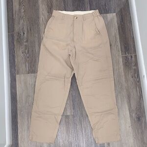 Uniqlo Women's Tan Trousers
